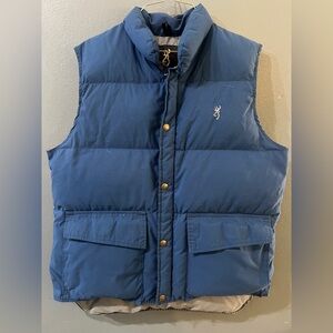 vintage Browning goose down puffer vest